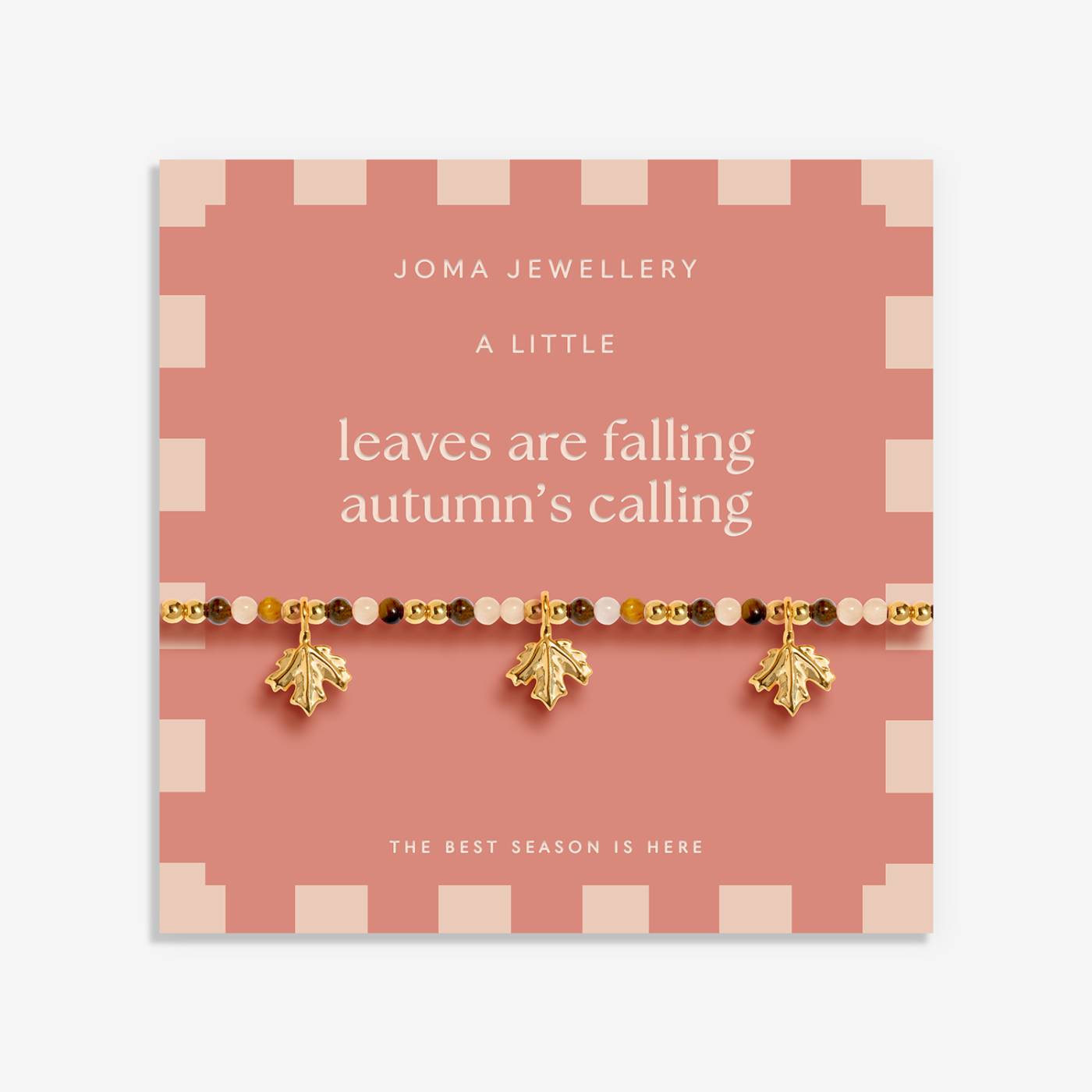 Joma Jewellery Leaves Are Falling Braclet