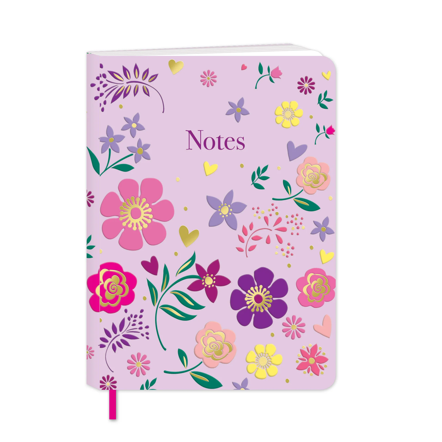 Lucillia Lavender Scatterly Floral A5 Notebook