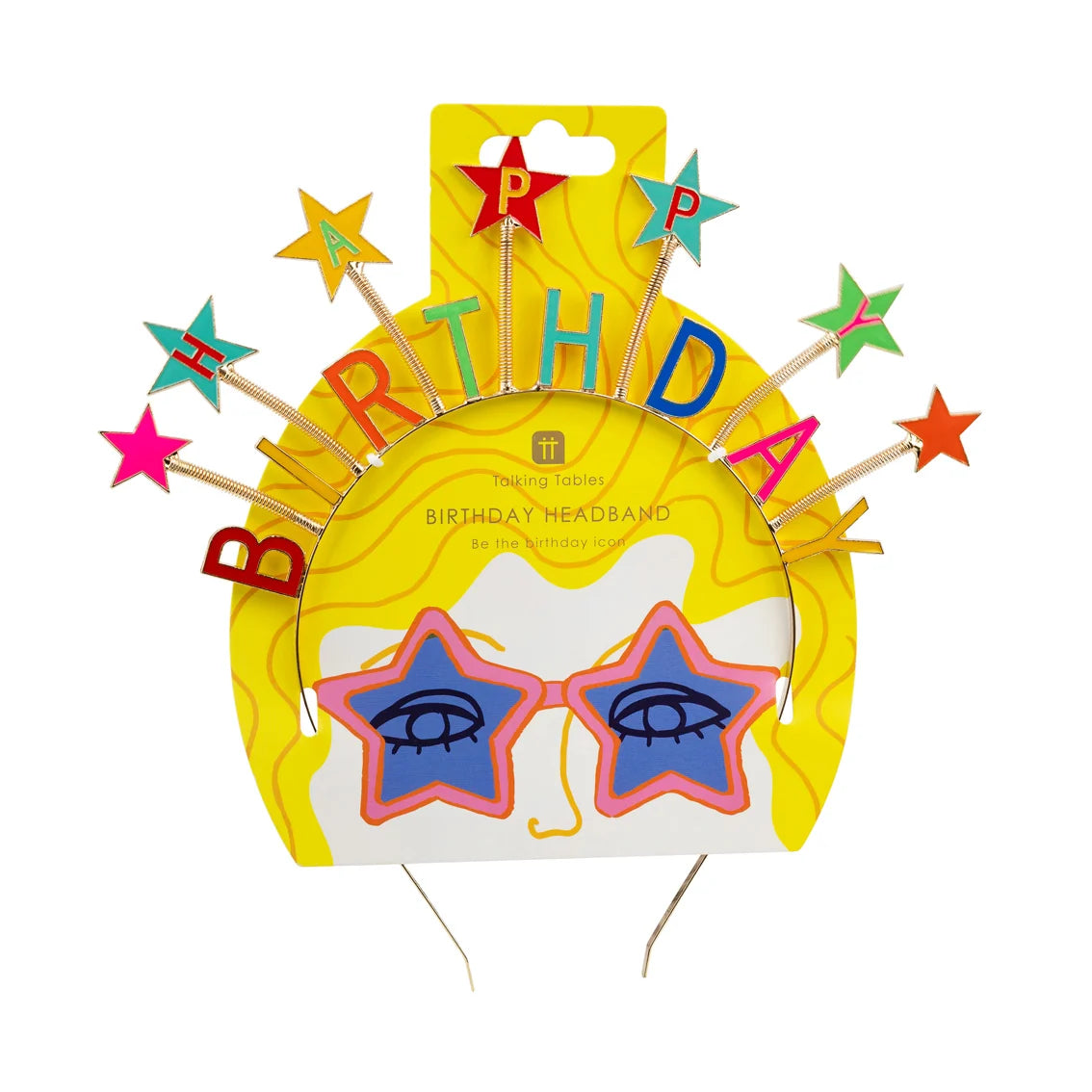 Talking Tables Rainbow Birthday Headband