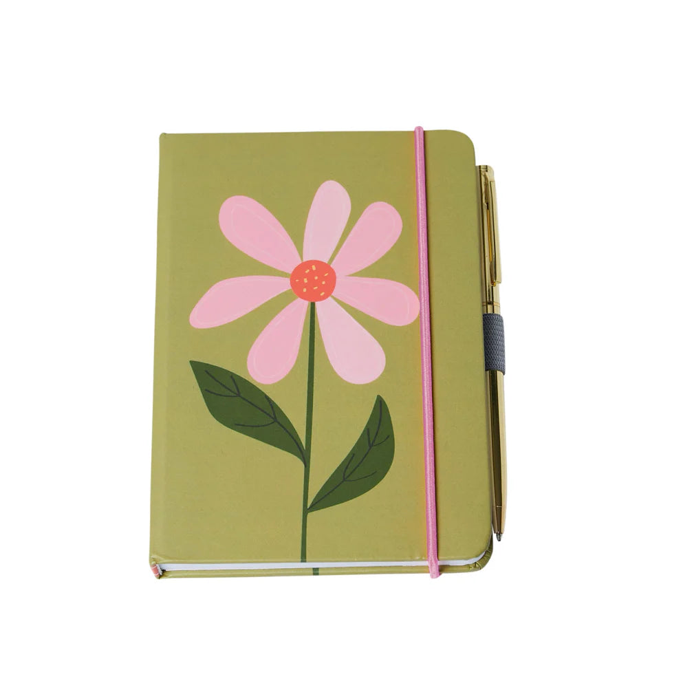 Bellybutton Olive Notebook and Pen