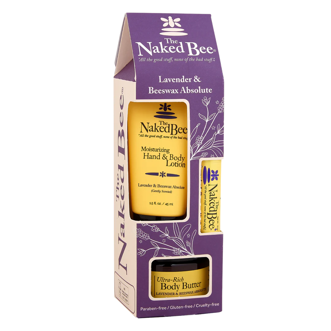 Naked Bee Lavender & Beeswax Collection