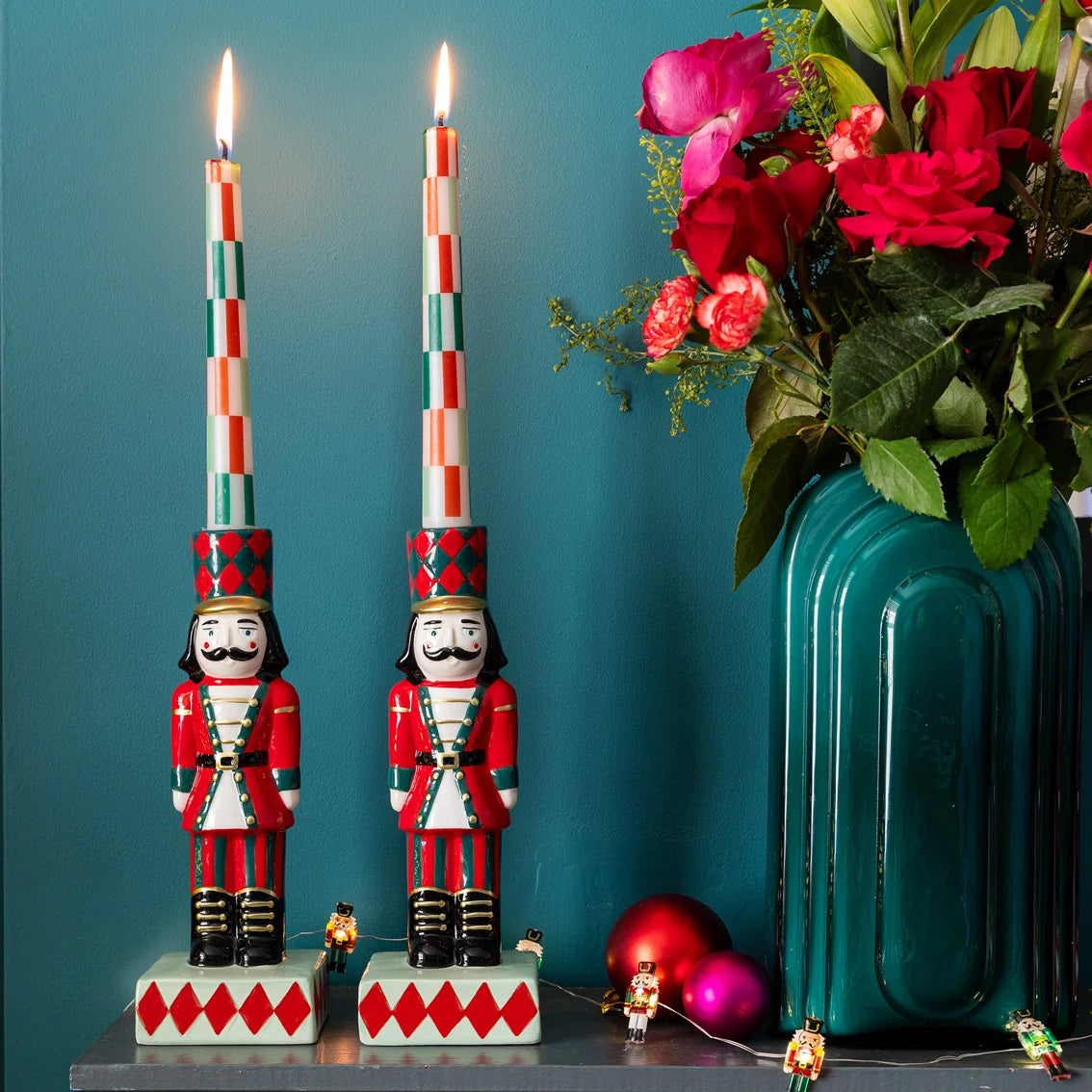 Talking Tables Christmas Nutcracker Candle Holder
