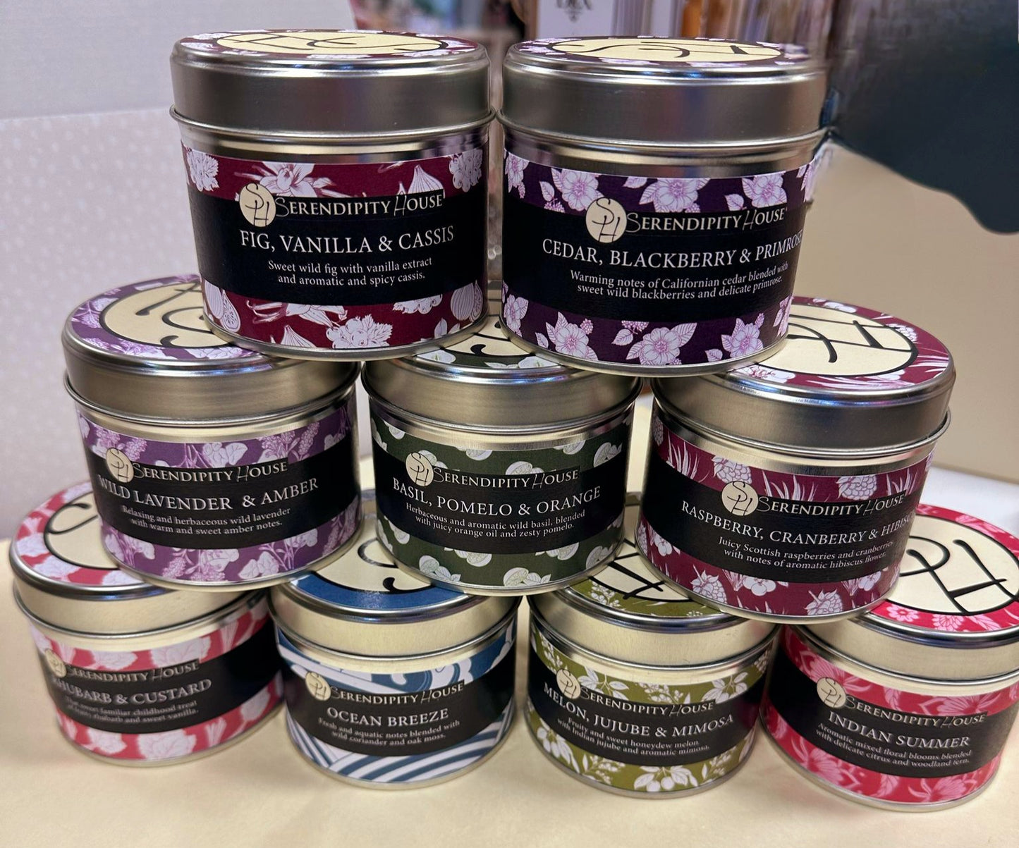 Serendipity Tinned Candle Various Fragrances