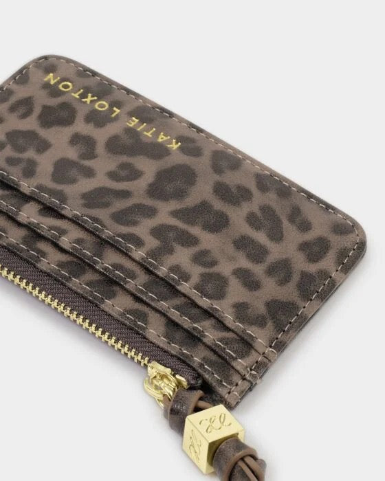 KATIE LOXTON Gift Boxed Coin and Cardholder Leopard