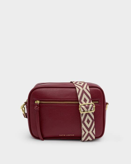 Katie Loxton Hallie Crossbody Bag Cherry