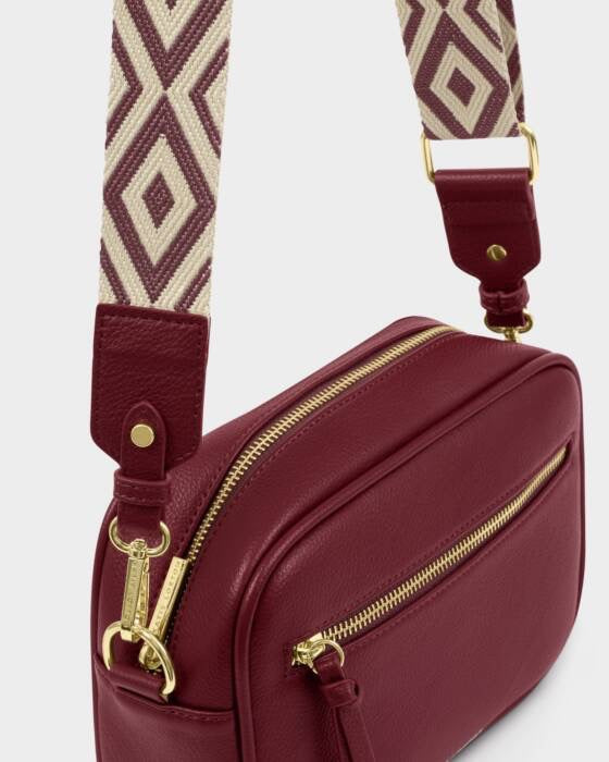 Katie Loxton Hallie Crossbody Bag Cherry