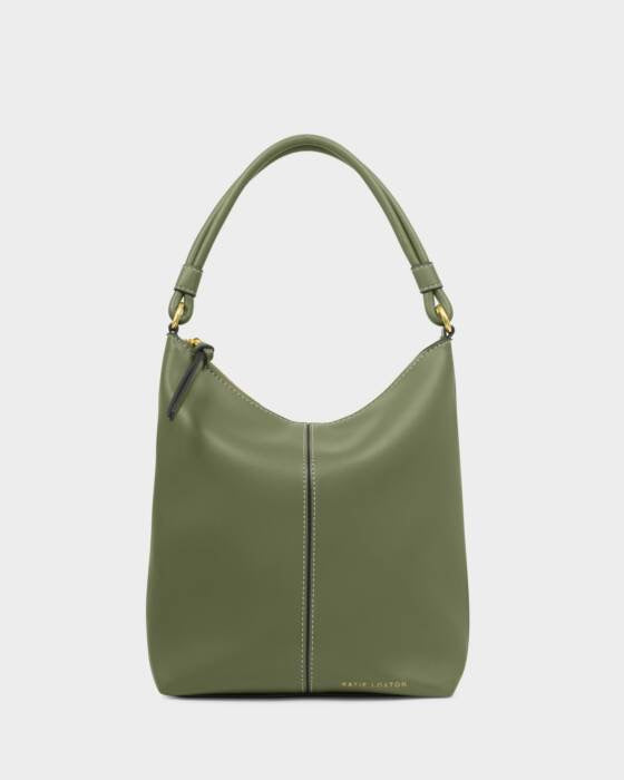 Katie Loxton Hallie Satchel Bag Khaki