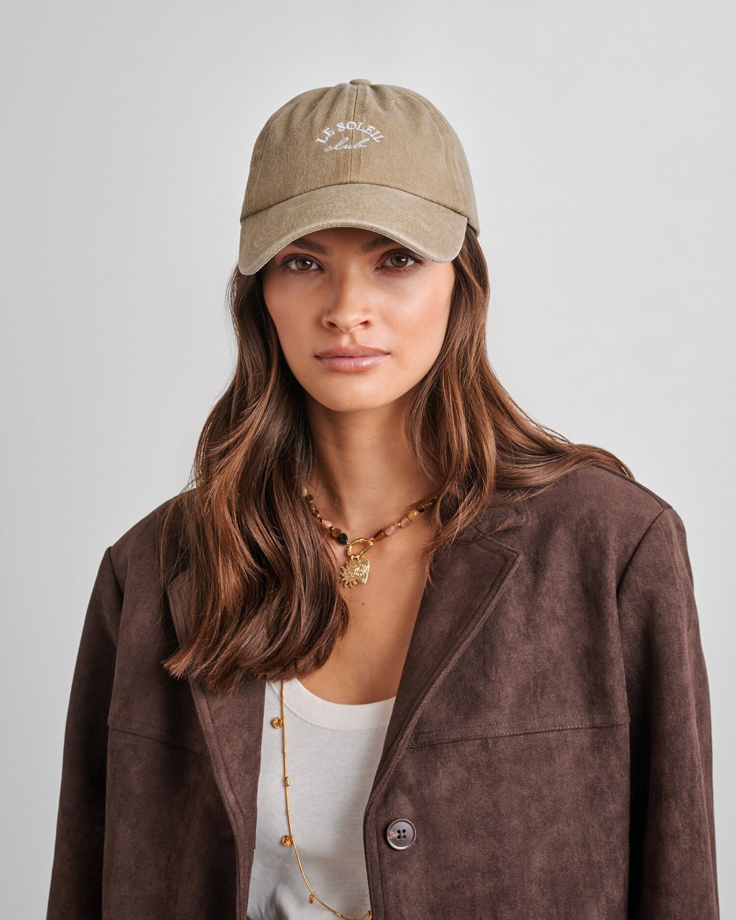 KATIE LOXTON embroidered cap Le Soleil