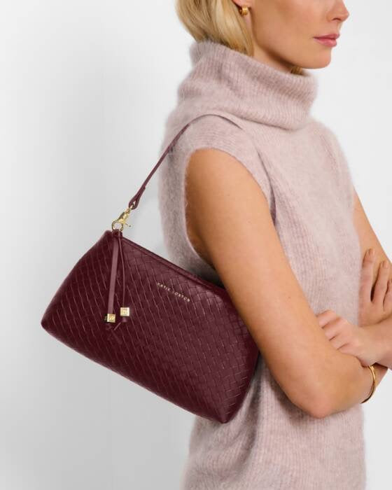 Katie Loxton Nova Woven Texture Clutch Bag