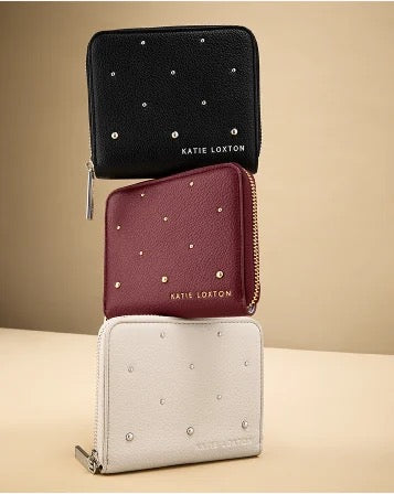 Katie Loxton Meela Black Studded Purse