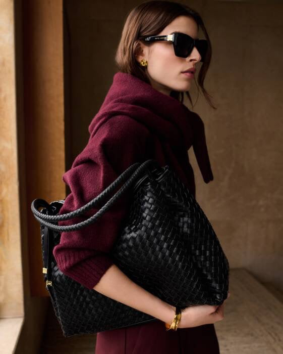 Katie Loxton Nova Hand Woven Large Shoulder Bag