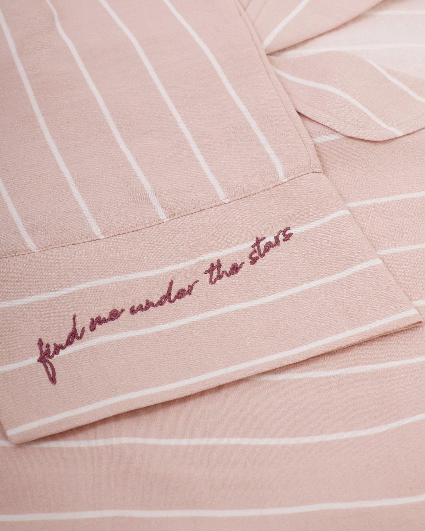 KATIE LOXTON Gift Boxed Pyjama Gift Set in Pink and White Stripe