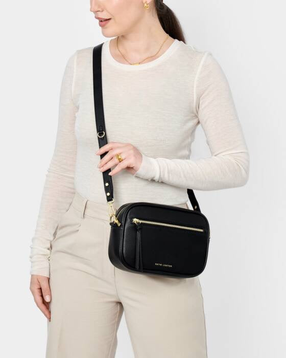 Katie Loxton Hallie Crossbody Bag Black