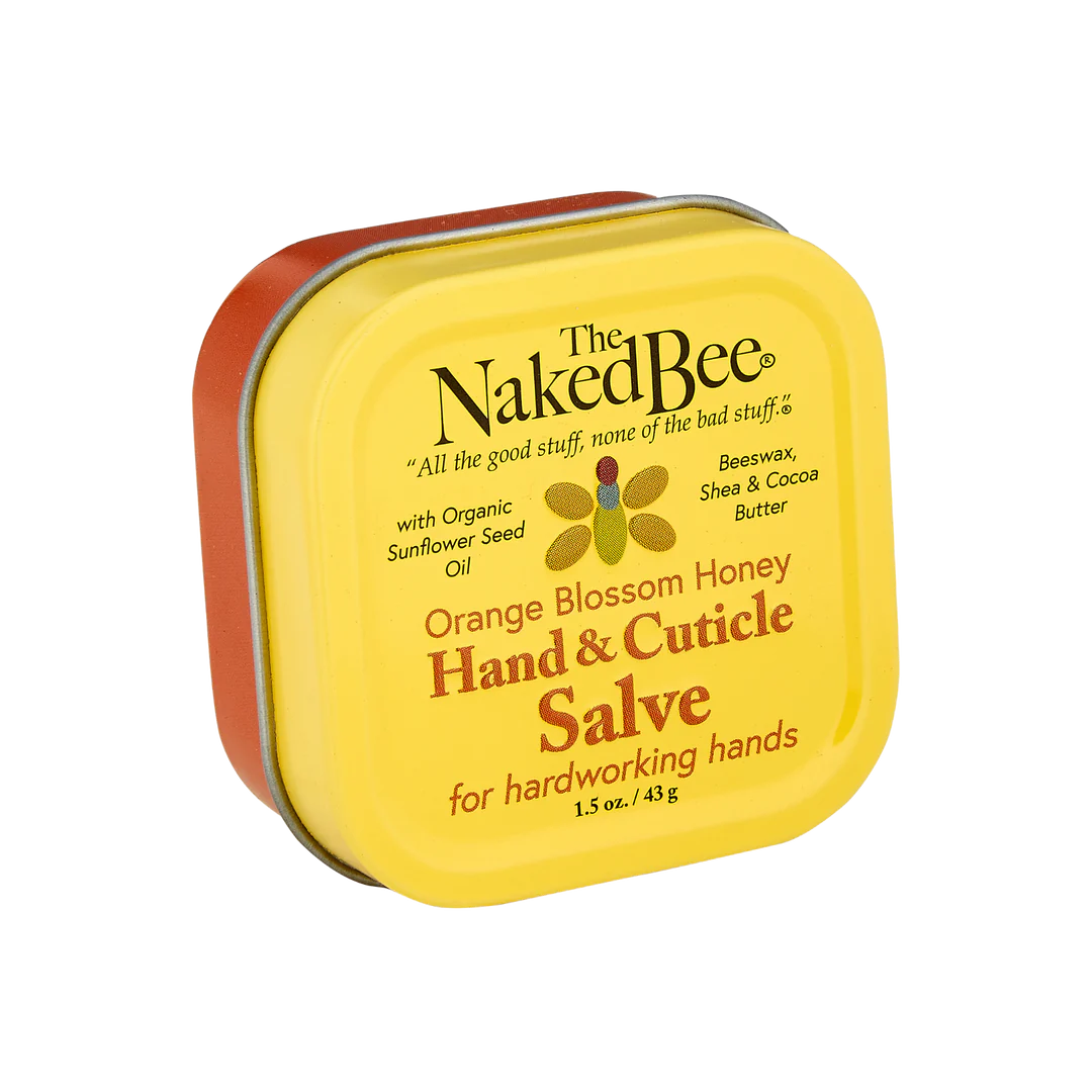 Naked Bee Hand and Cuticle Salve, Orange Blossom and Honey