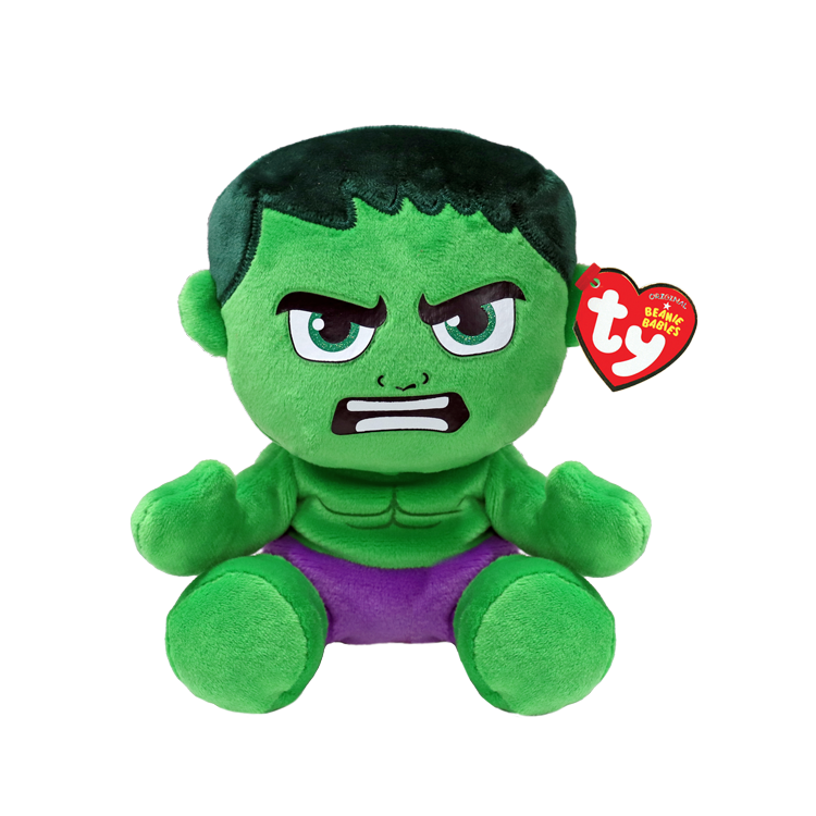 TY Hulk Marvel -Beanie Babies