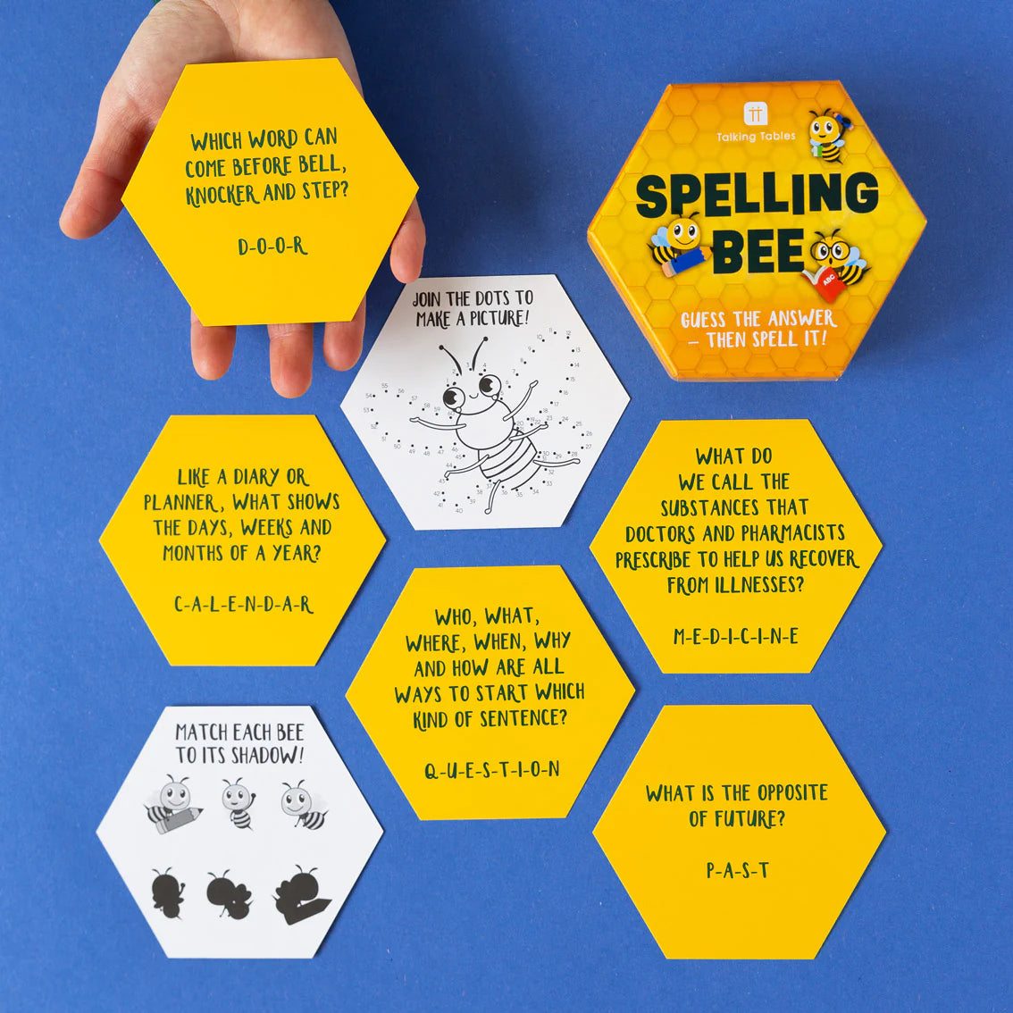 Talking Tables Spelling Bee Family Game