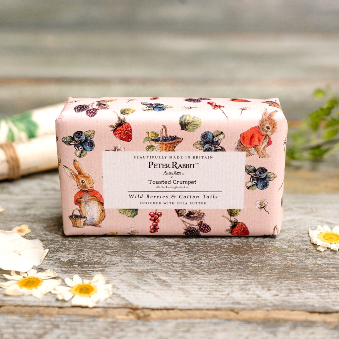 Toasted Crumpet Flopsy “Wild Berries & Cotton Tails” Soap