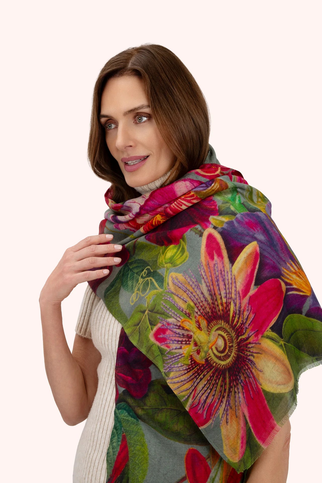 Powder Scarf - Winter Iris
