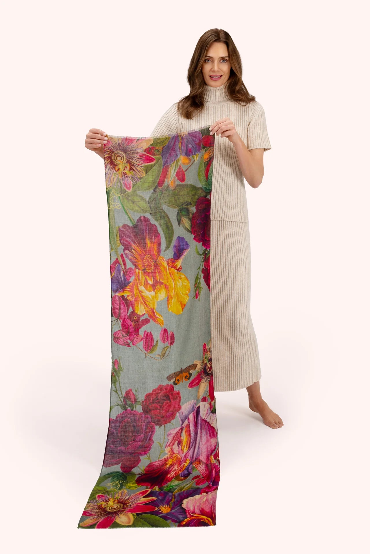 Powder Scarf - Winter Iris