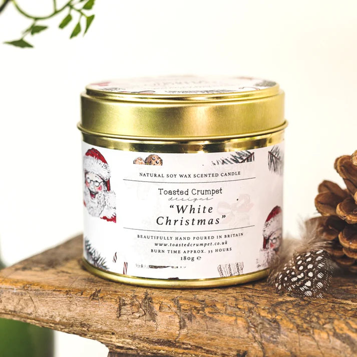 Toasted Crumpet White Christmas Candle