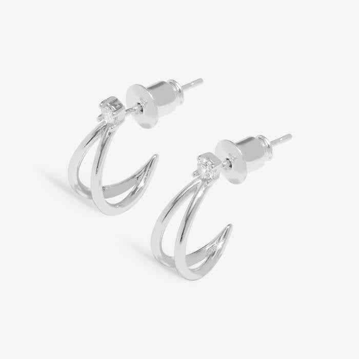 Joma Jewellery "Your Style Is Your Story, Let Your Souls Shine" Double Hoop