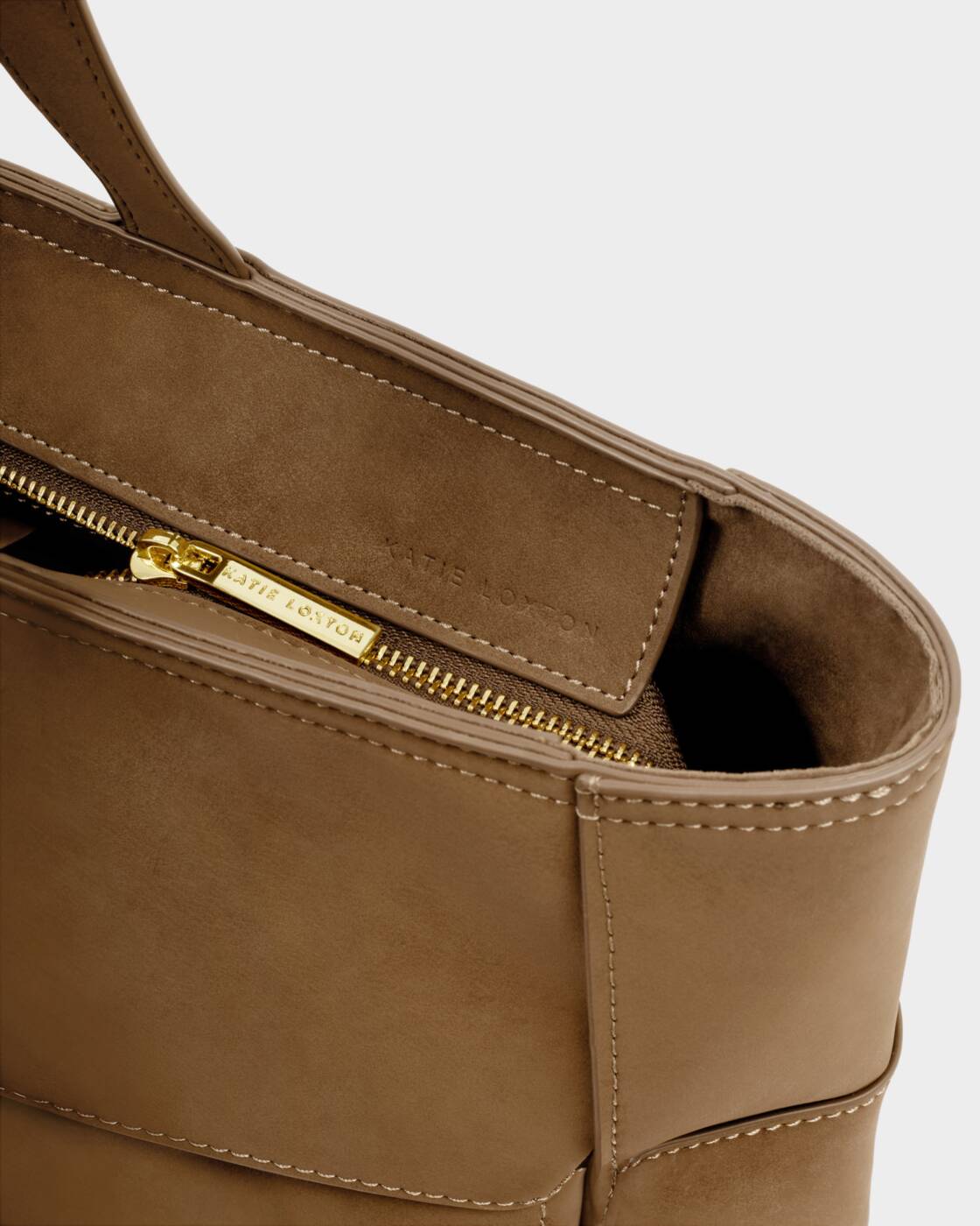 Katie Loxton Taya Tote Suedette in Caramel