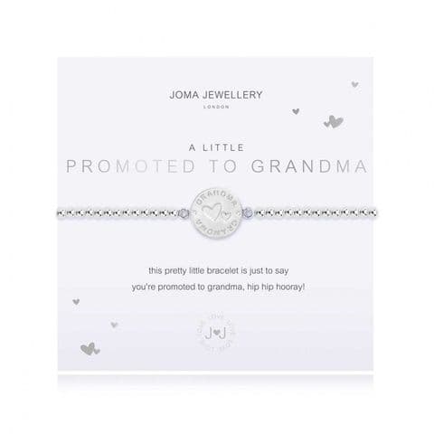 Joma Jewellery - A Little Promoted to Grandma Bracelet
