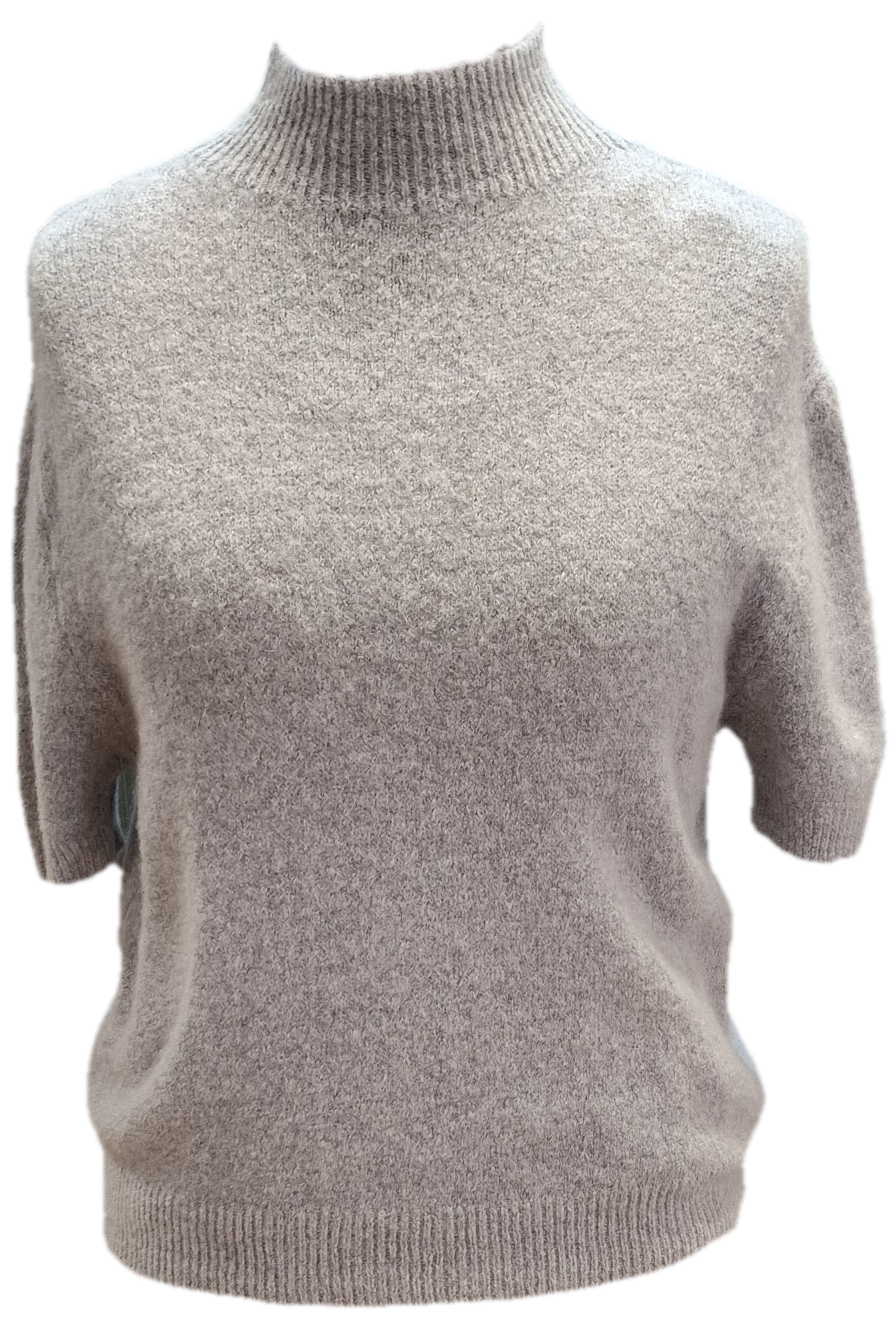 Womens Super Soft Alpaca Mix Short Sleeve Jumper - Various Colours