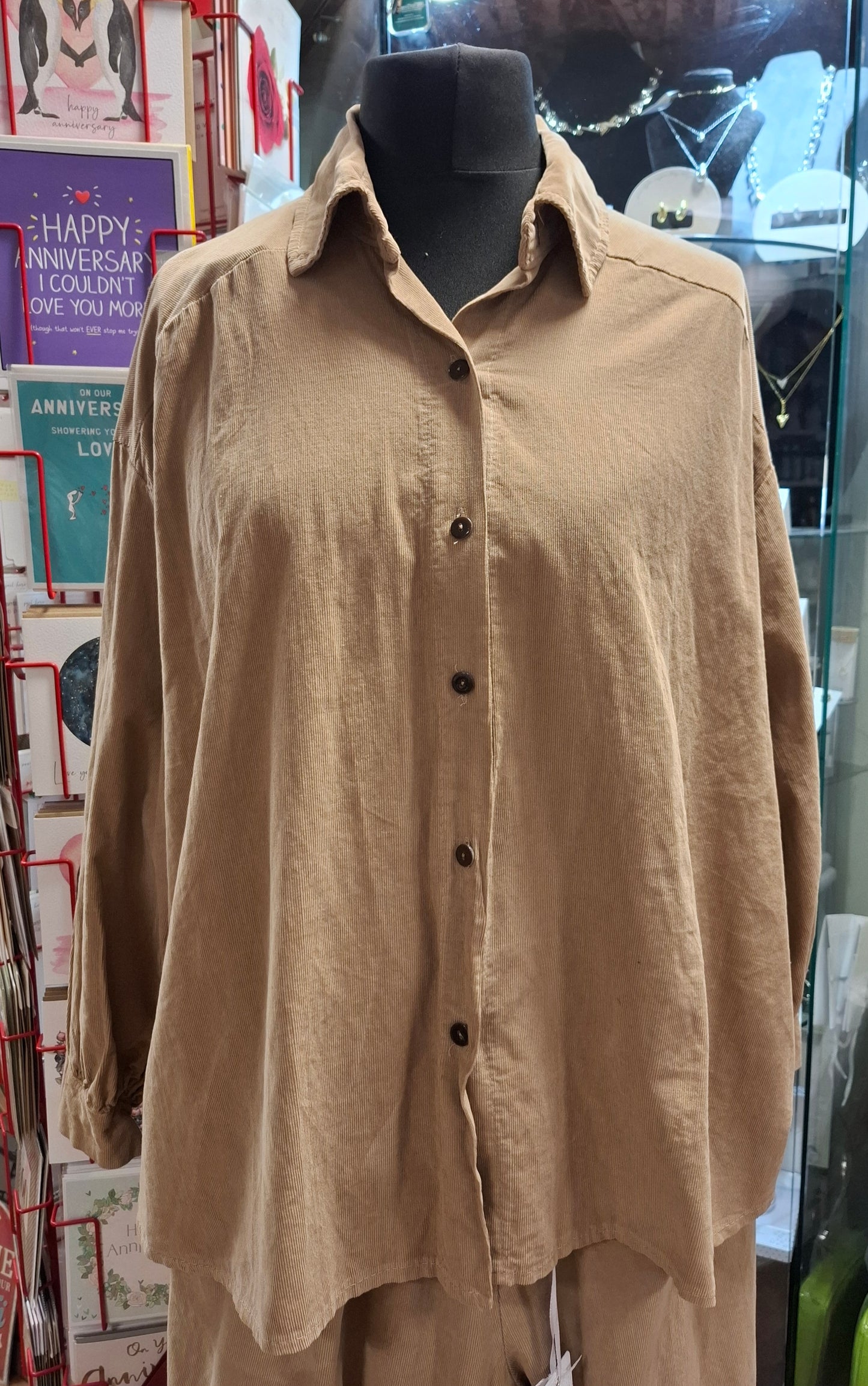 Super Soft Needle Cord Shirt - Various colours