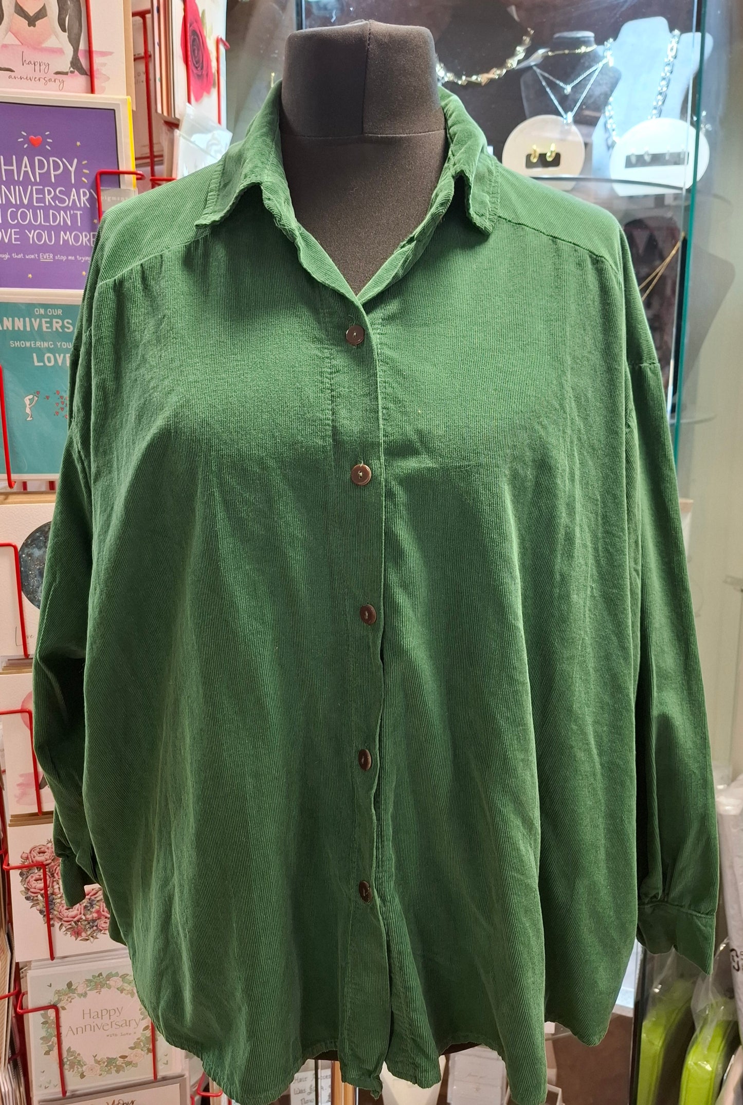 Super Soft Needle Cord Shirt - Various colours