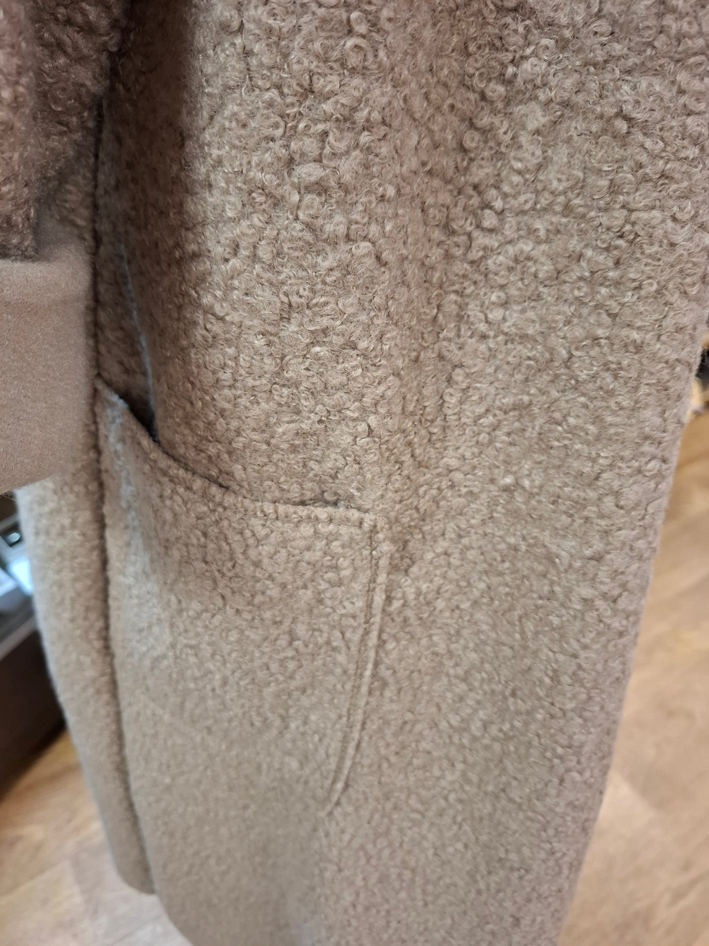 Boucle Waterfall Front Coat - Various colours available