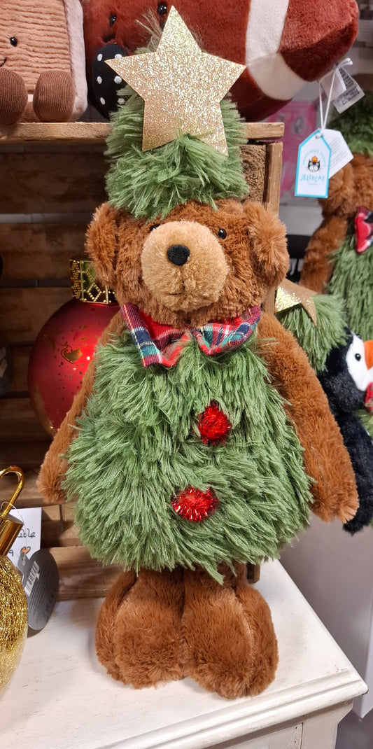 Lesser and Pavey Christmas Tree Bear - Standing
