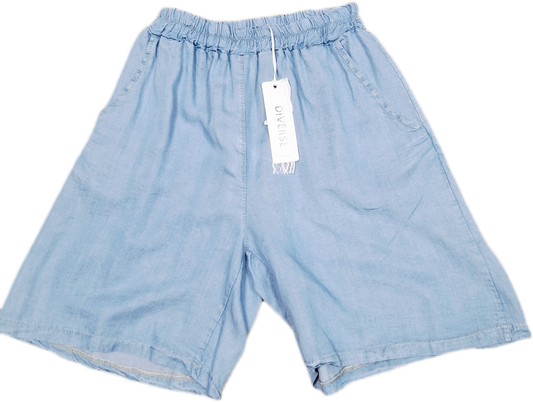 Supersoft Chambray Denim Shorts