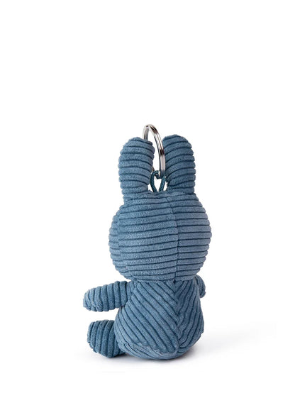 Miffy Bunny Key Chain Ring by Bon Ton Toys, Blue Green Beige