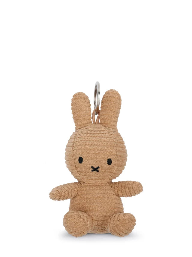 Miffy Bunny Key Chain Ring by Bon Ton Toys, Blue Green Beige