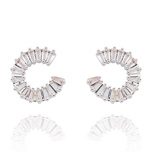 Equilibrium Horseshoe Equestrian Earring