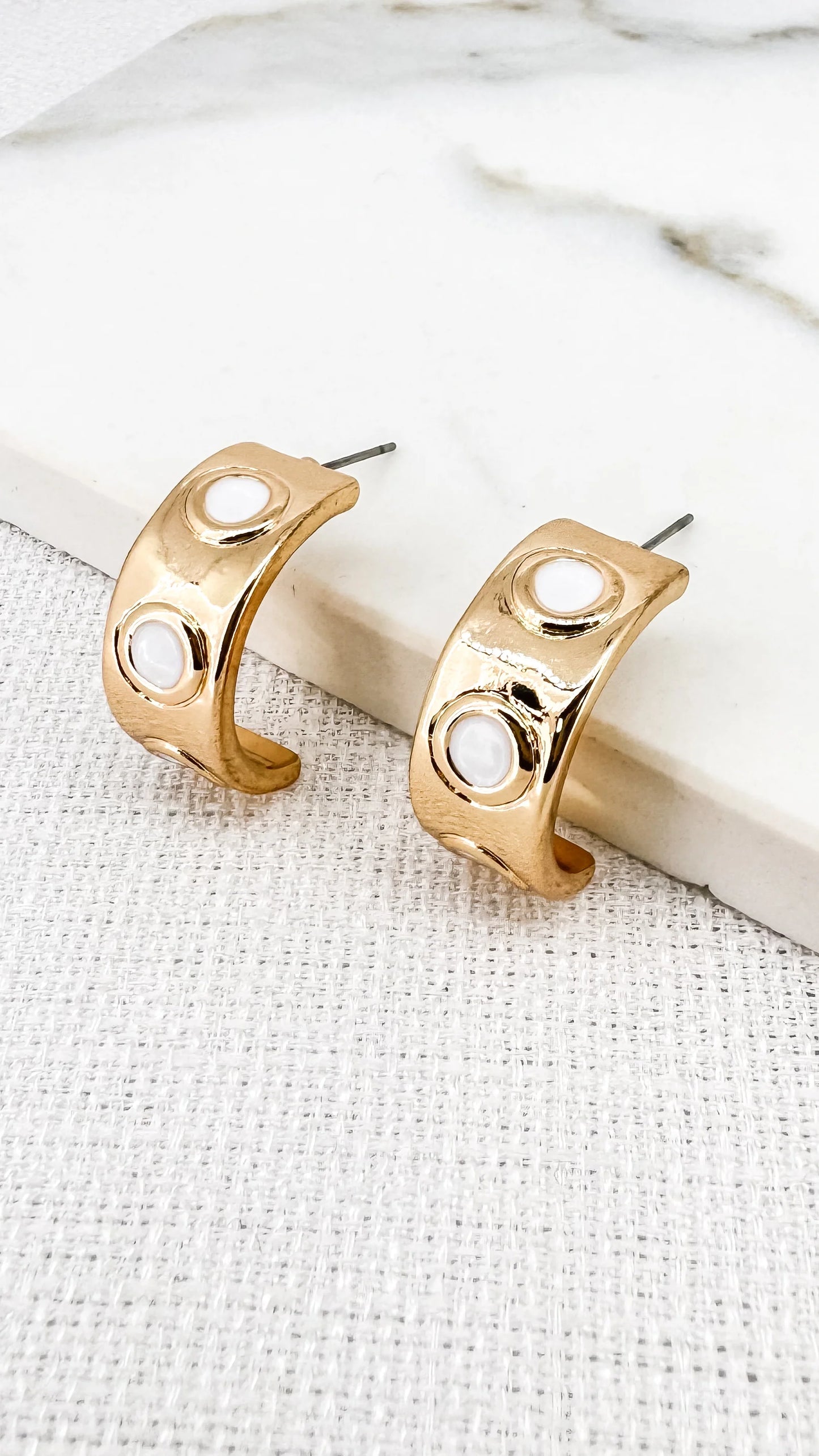 Envy Earrings Large Hoops