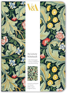 Museums and Galleries V&A A5 Notebook, Leicester Wallpaper