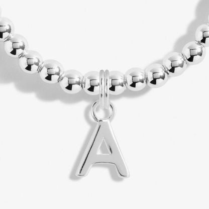 Joma a little Alphabet Initial Bracelet