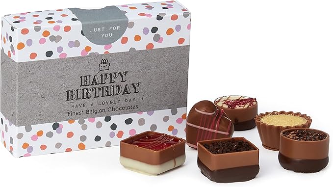 Creme d'Or Happy Birthday Finest Belgian Chocolates