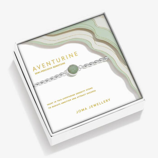 Joma Jewellery Serenity Stones Aventurine Bracelet