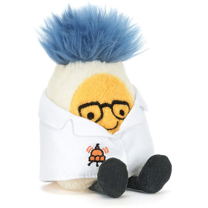 Jellycat Amusables Boiled Egg Scientist Outfit