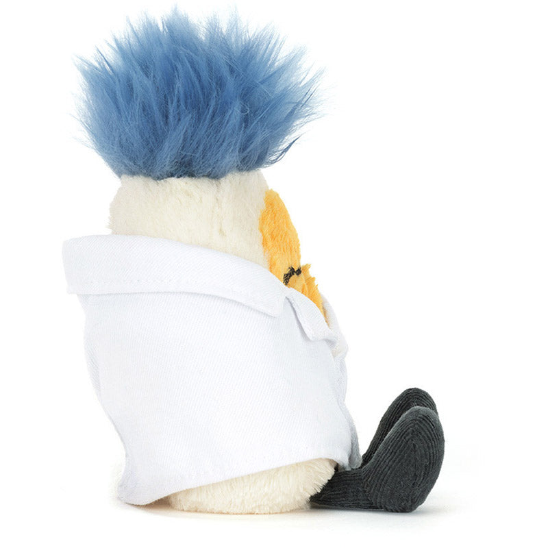 Jellycat Amusables Boiled Egg Scientist Outfit