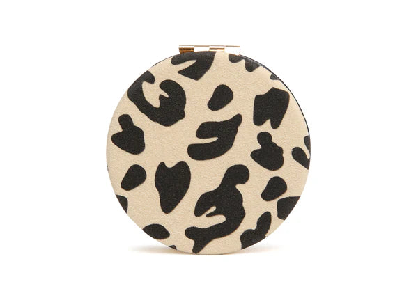 Alice Wheeler  Round Compact Mirror Animal Prints