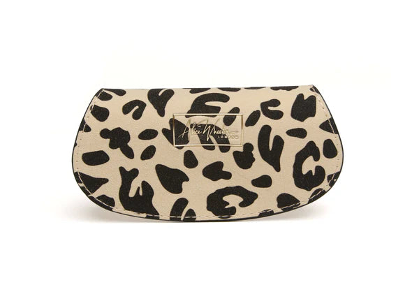 Alice Wheeler Glasses Case Leopard