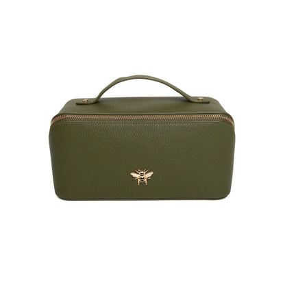 Alice Wheeler Mini Train Case Olive