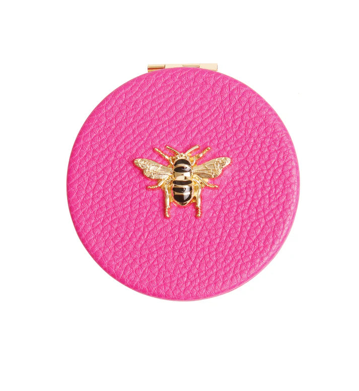 Alice Wheeler  Round Compact Mirror