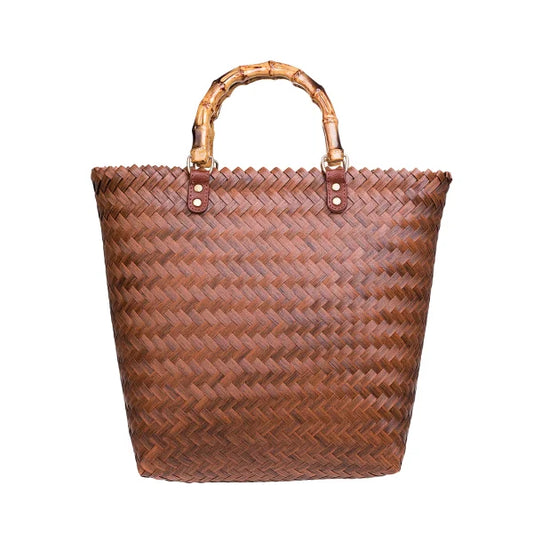 Park Lane Textured Woven Tote