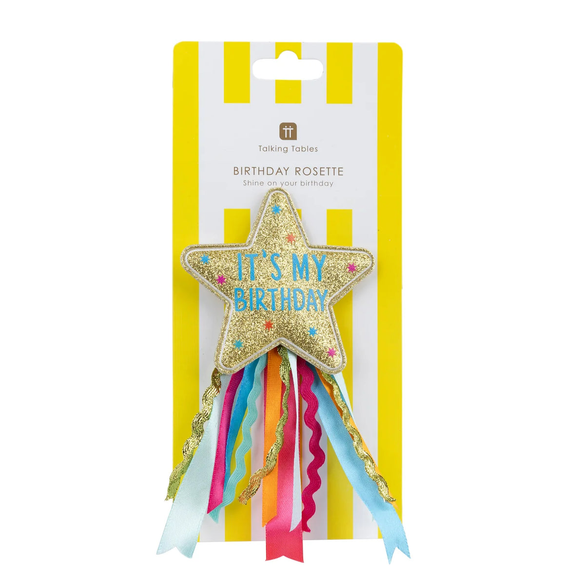 Talking Tables Star Happy Birthday Badge