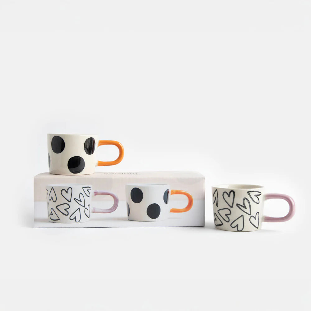 Caroline Gardner Espresso Cups Pair